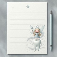 Set Of 13 Fairy Paper For Junk Journal Scrapbook Kit