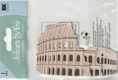 Vintage Jolee’s by You ROME COLISEUM Italy Travel Theme 59330 Fast FREE Ship
