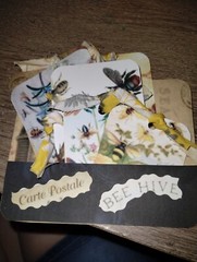 Bee loaded Pocket tags Junk Journal Scrapbook USA Seller gift