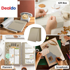 25 Sheets 12.5X10″ Book Board 2 Mm 80 PT for Book Binding Thick Grey Board for B