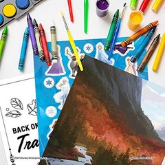 Frozen 2 Create A Scene Sticker Book with 16 Full Color Scenes for Kids