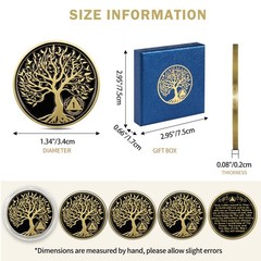 1 Year Sobriety Coin, Tree of Life AA Coins, AA Chips and Medallions, Recover…