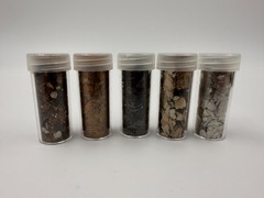 Lot of MIXED MEDIA & SCRAPBOOK Beads Glitter & Texture Embellishments, USED