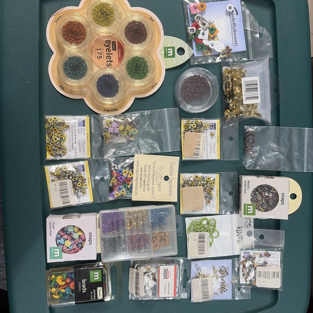 Lot Of Various Eyelets For Paper Crafting/Scrapbooking – CS1IB