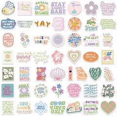 100Pcs Motivational Stickers Positive Quote Scrapbook Affirmation Decal Gift