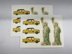 Cavallini & Co. New York City Vintage Sticker Set, Assorted