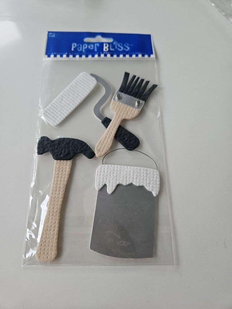 Paper Bliss dimensional stickers PAINTING HANDYMAN 3D STICKERS