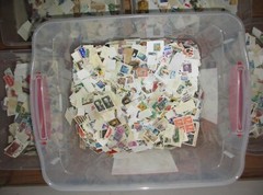 500 Postage Stamps for Crafting