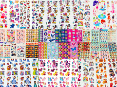 400 Sticker Set LION KING TOY STORY FROZEN TROLLS MICKEY DISNEY CARTOON THEMED