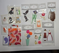 Meri Meri, Paper Habit, Paper Hearts-Accents, Scrapbooking, Stickers, Cards…..