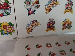 Rare Mary Engelbreit Stickers Lot – 4 Sheets Size 8 1/2 «x 11» Vintage