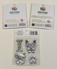 Lot Kawaii Paper Crafting Stationary Clear Stamps Paper Clips Notebooks Stickers