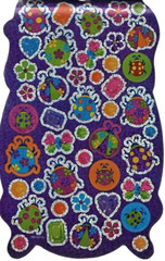 CUTE BUGS STICKER sheet set 250 Pc Sparkle LADYBUG butterfly INSECT The Rev’s