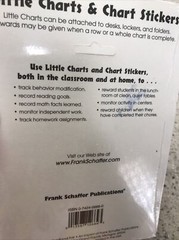 Vintage NOS Frank Schaffer Little Charts – 36 Per Pack – All Stars Kid Rewards