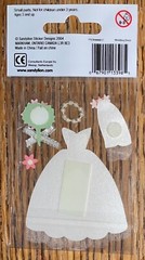 Keepsake Essentials Wedding Brides Dress Shoes Rings Bridal Scrapbook Stickers