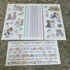 Tie Me To The Moon Dimple Street lot/4Gang Wedding Sticker Sheet ~ Bridesmaid