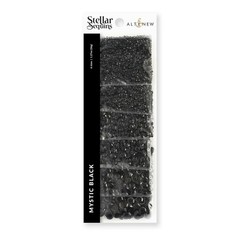 ALTENEW – STELLAR SEQUINS – MYSTIC BLACK – 6 SIZES, 2mm, 3mm, 4mm, 5mm, 6mm, 8mm