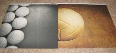 Reminisce Design 12×12 Dbl. Sided Scrapbk. Paper Lot of 10 ~ Sports…Volleyball