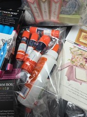 Huge Card Making Craft Lot HOTP Anna Griffin Spectrum Noir Sizzix Dies Stamps