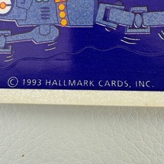 2 Vintage 1993 80’s Hallmark Cards Inc Robot Sticker Sheets 12 Total Stickers