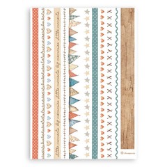 Stamperia A5 Washi Pad- Family, SBW28