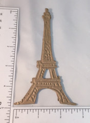 Tim Holtz Die Cuts * Embossed Eiffel Tower and Fleur de Lis * 6 Sets * Chipboard