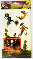 3 TinkerBell Disney Fairies Play Scenes Disney Xpress Resusable Stickers 2 Packs