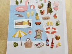 MIDSUMMER – Adorable scrapbooking sticker