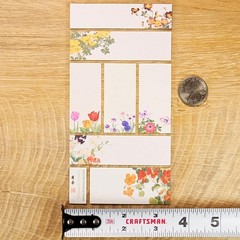 Stickii – Flower Labels – 1 Spring Garden Florals Sticker Sheet – Crafts Gifts