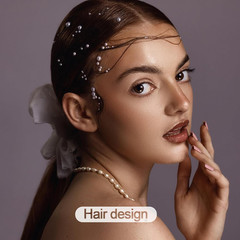 660Pcs Self Adhesive Pearl Stickers Flat Back Pearls for Craft Hair Face Makeup