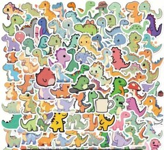 100 Cute Dinosaur Stickers