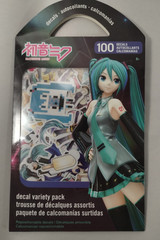 HATSUNE MIKU Sticker Variety Pack! 100+ Stickers/10 Sticker Sheets! Item DC1318