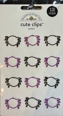 Doodlebug Cute Clips Spiders