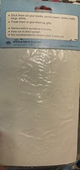 EUC NIP Sealed 80’s Smurfs Smurf Vintage Puffy Stickers 1981 set #6/10
