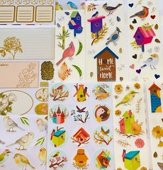 389+ STICKERS Lot Gardening Outdoor Indoor Plants Bird animals Mxd themes