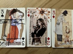 Vintage Handcrafted Altered Playing Cards Junk Journal Scrapbooking