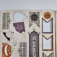 Retired Close to My Heart Moonlight Complements X7161C Halloween Chipboard