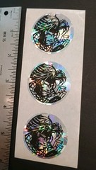 Vintage Stickers Marvel X Men Gambit Prism Sticker Mod VTG 90s Comic RARE