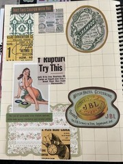 Sticker Kit Wallpaper Pattern Border Stickers Junk Journal Scrapbook