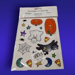 Vintage Halloween Letters Spooky Stickers Frances Meyer 1997 ProvoCraft Designer