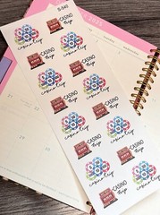 Day-off,Vacation,Travel, Holiday,Handmake Erin Condren Planner Sticker