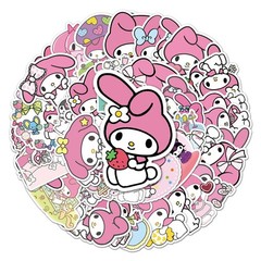 50pcs Melody Thick Vinyl Waterproof Stickers Pack For Phone, Notebook…