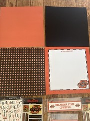 Oklahoma State University Cowboys OSU Scrapbooking Lot Paper Stickers Titles