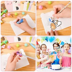 24 Set 247-Piece Stationery Set for Student Rewards, Pencil Erasers Notebook …