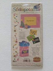 Stickopotamus Letters InLine Skates Tools Planets & Stars Birthday Bash Stickers