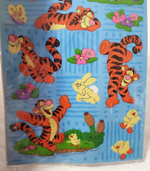 Sandylion Winnie the Pooh’s TIGGER Disney Stickers Sealed Pkg -2 Sheets- NIP