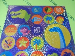 Dinosaurs Sticker Sheet Prismatic