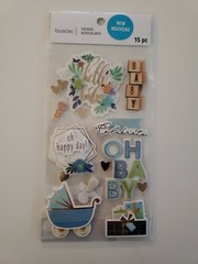 Recollections Hello Baby Scrapbooking stickers