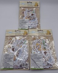 3 Pack EK Success Disney Cardstock Die-Cuts 66/Pkg-Classic Pooh – NEW