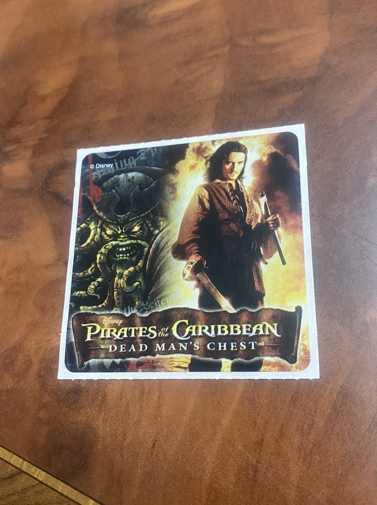 Pirates Of The Caribbean Dead Man’s Chest Sticker Mod 2.5” Inches Movie